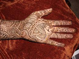 Henna prints; India